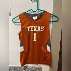 Rivalry Threads Texas longhorns youth basketball jersey